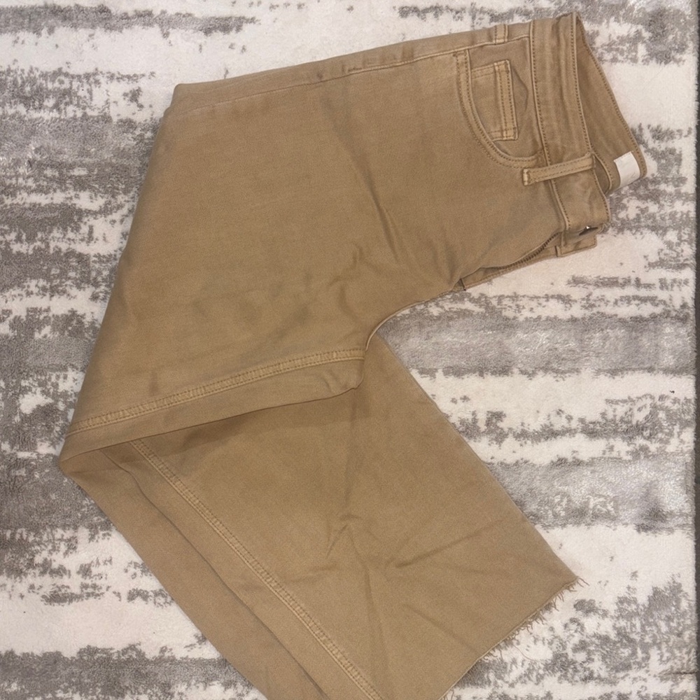 Tan Ankle & Cropped Jeans